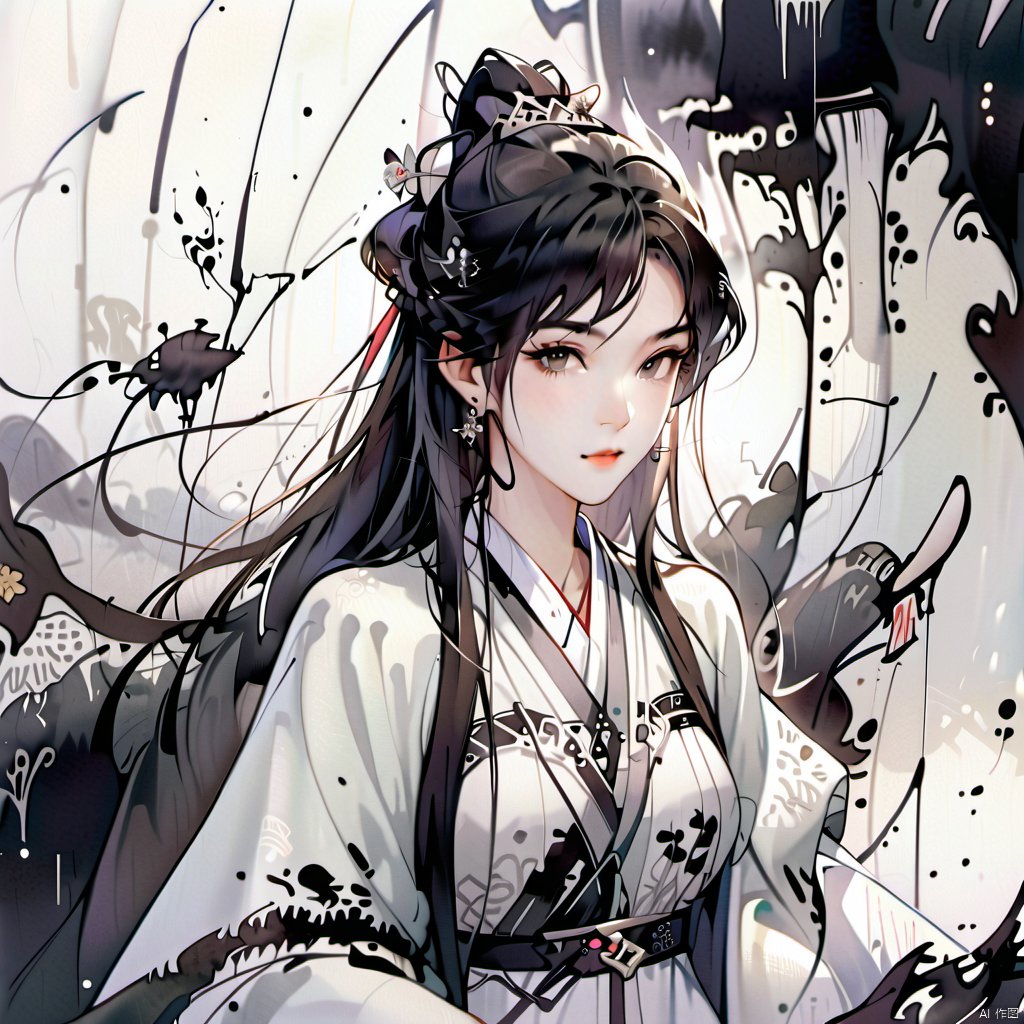 Ancient Art Style,  Ink Painting,  Traditional Chinese Painting by 新月照澄湾 on Tensor.Art