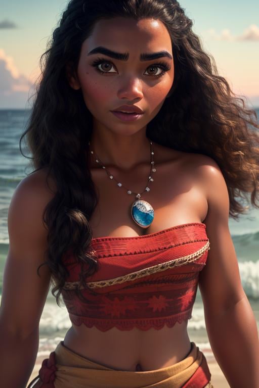 moana,  1girl,  solo on Tensor.Art