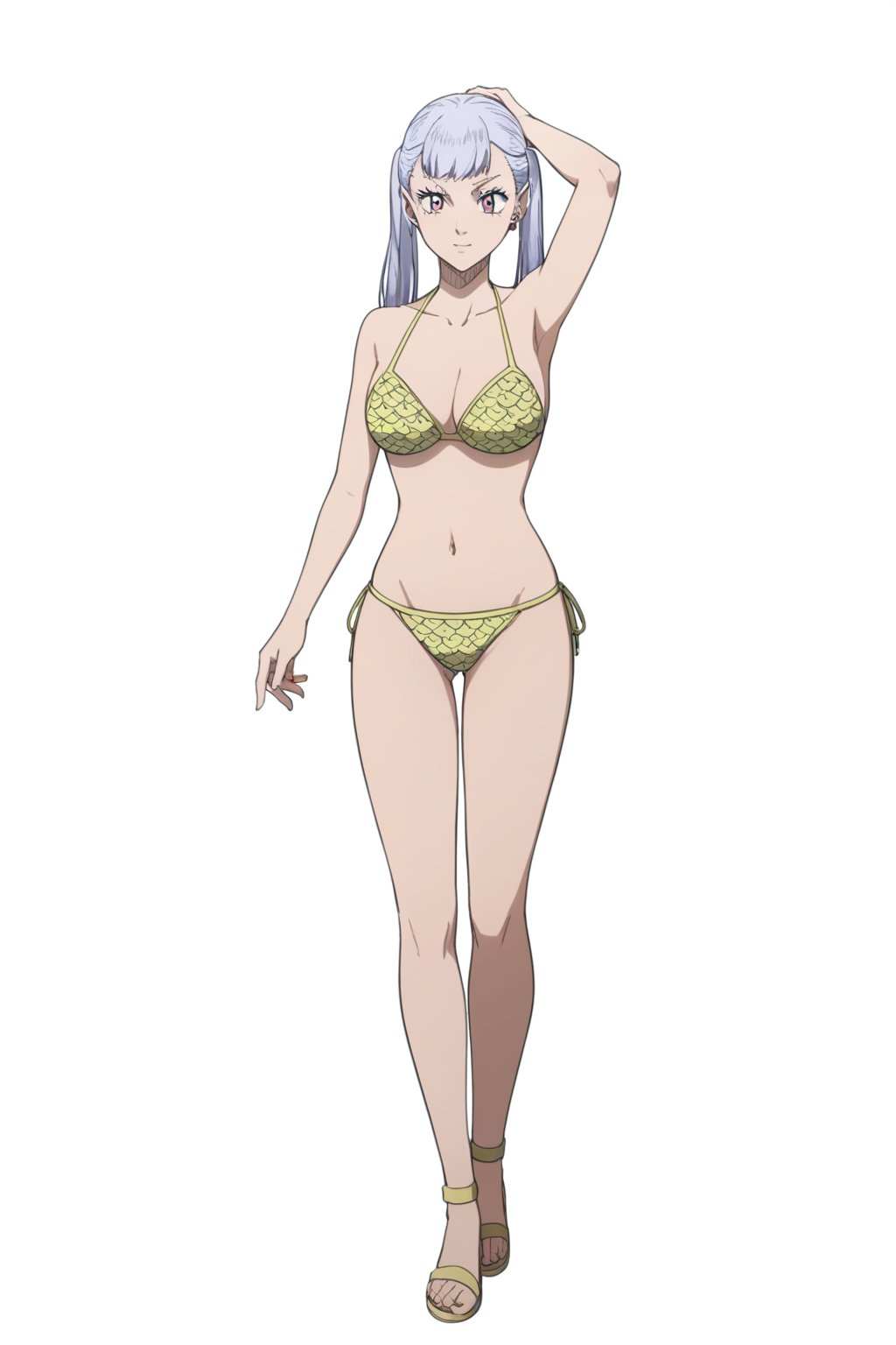 score_9, score_8_up, score_7_up, score_6_up, score_5_up, score_4_up, BREAK, source_anime,1girl,noelle_silvav2,bikini