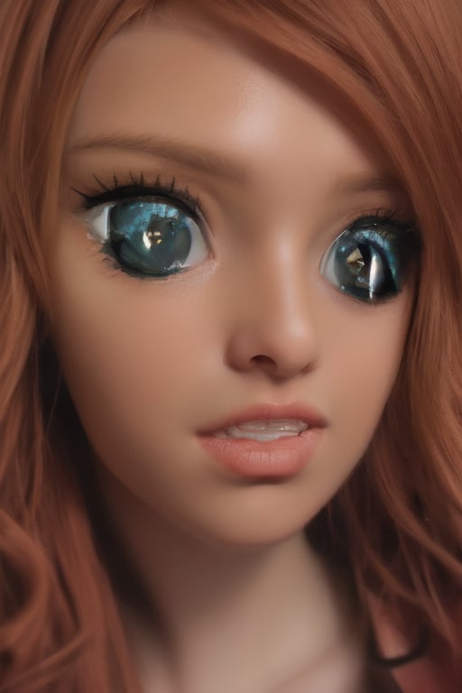 1 girl, real girl with big Anime eyes, Super oversized Giant anime eyes,big Anime style eyes,photorealistic