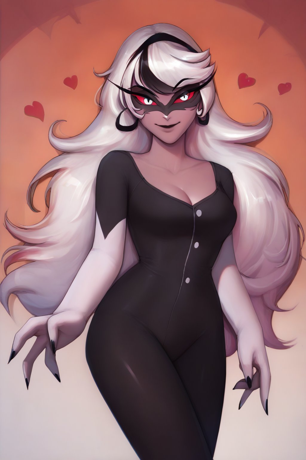 carmilla,  cleavage,  solo by WhiteCaliberFox on Tensor.Art