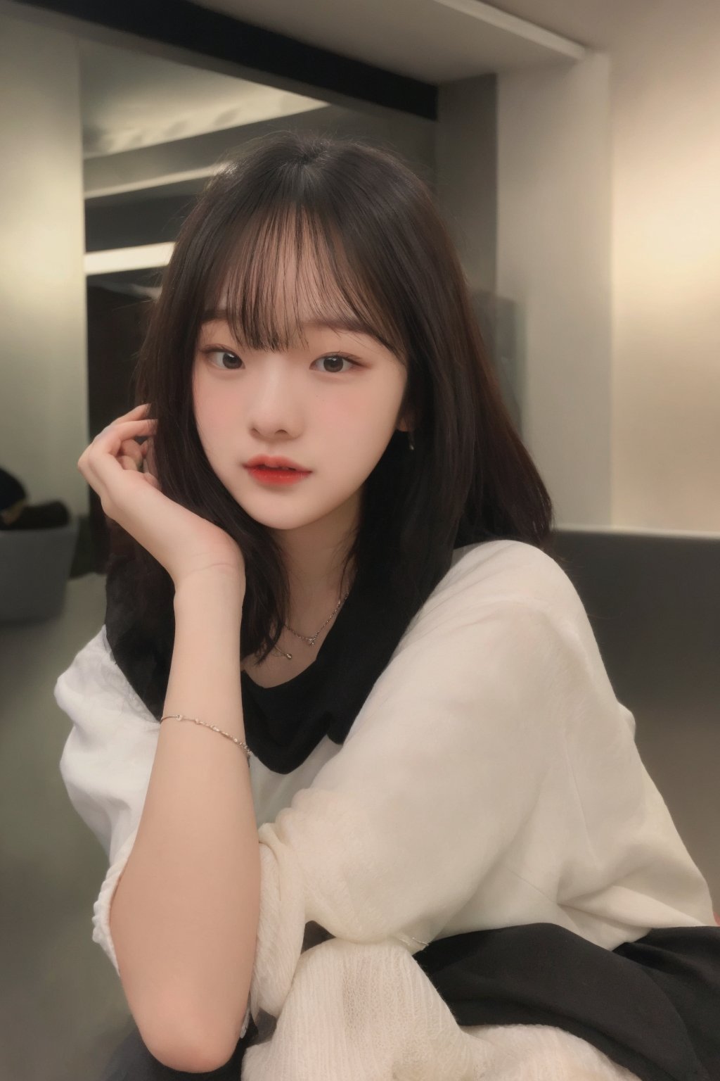 beautiful 21 years old girl,  no makeup on Tensor.Art