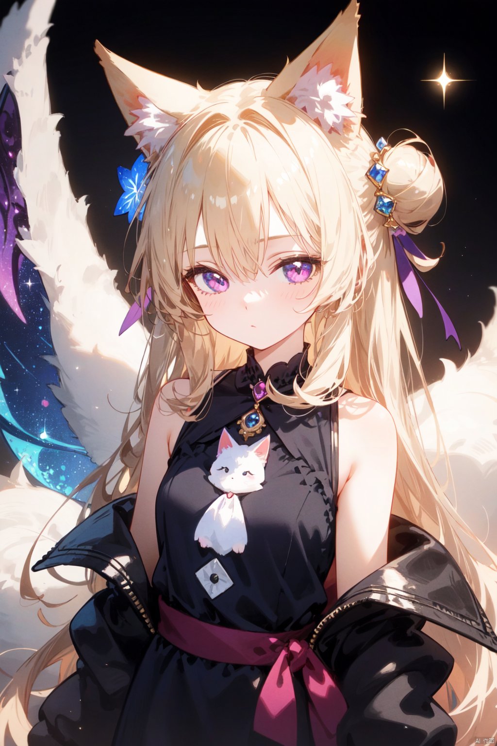 medium-B,  kemomimi-chan_(naga_u),  1girl by ya on Tensor.Art