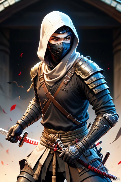 ninja,  1boy,  solo by 月灵 on Tensor.Art