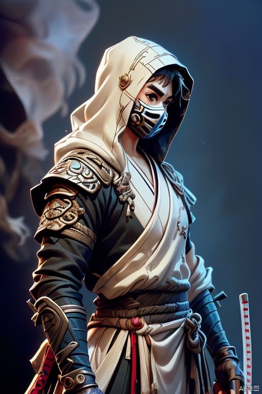 ninja,  1boy,  solo by 月灵 on Tensor.Art