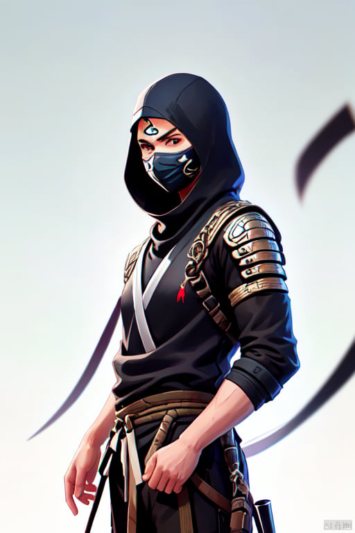ninja,  1boy,  solo by 月灵 on Tensor.Art