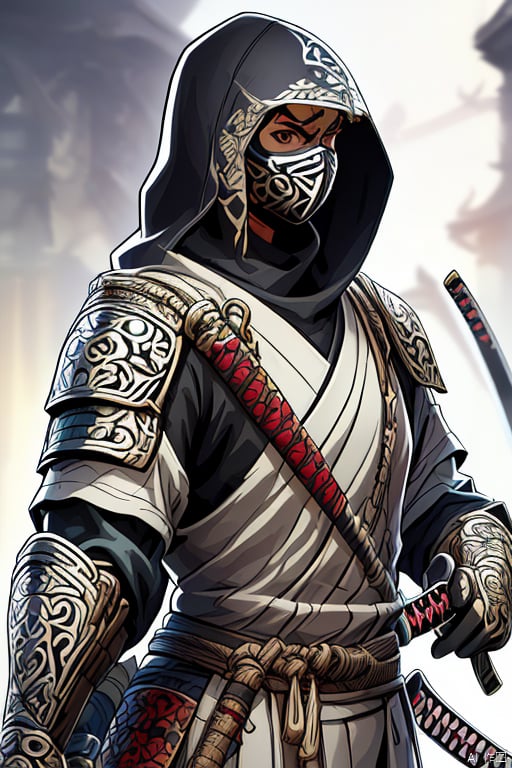 ninja,  1boy,  solo by 月灵 on Tensor.Art