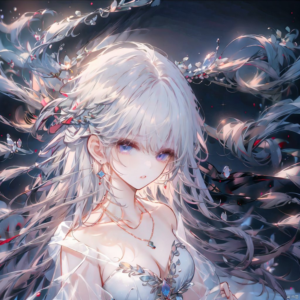 1girl,  solo,  long hair by 新月照澄湾 on Tensor.Art