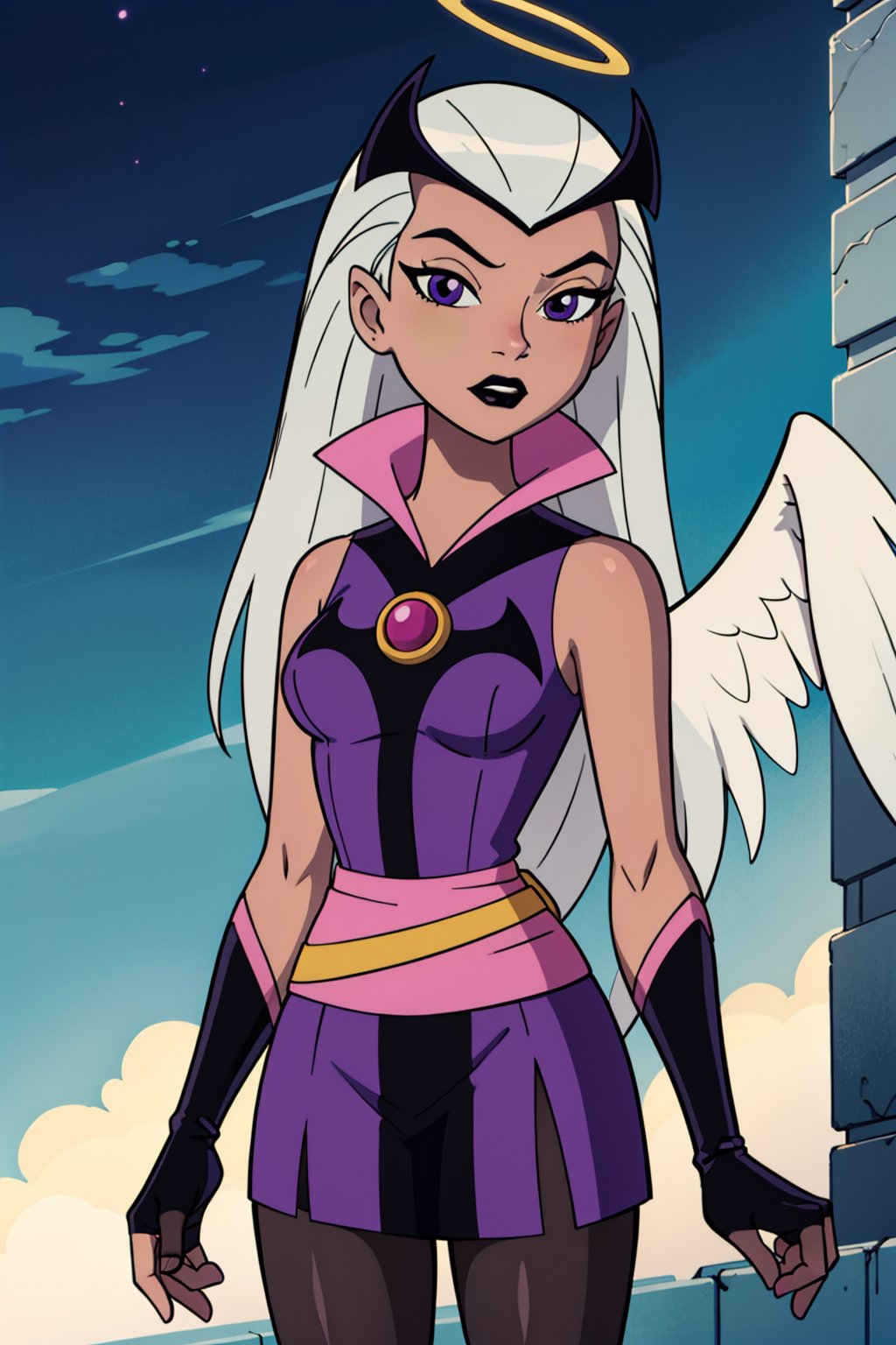 1girl,  solo,  angel wings by user_704223368068517208 on Tensor.Art