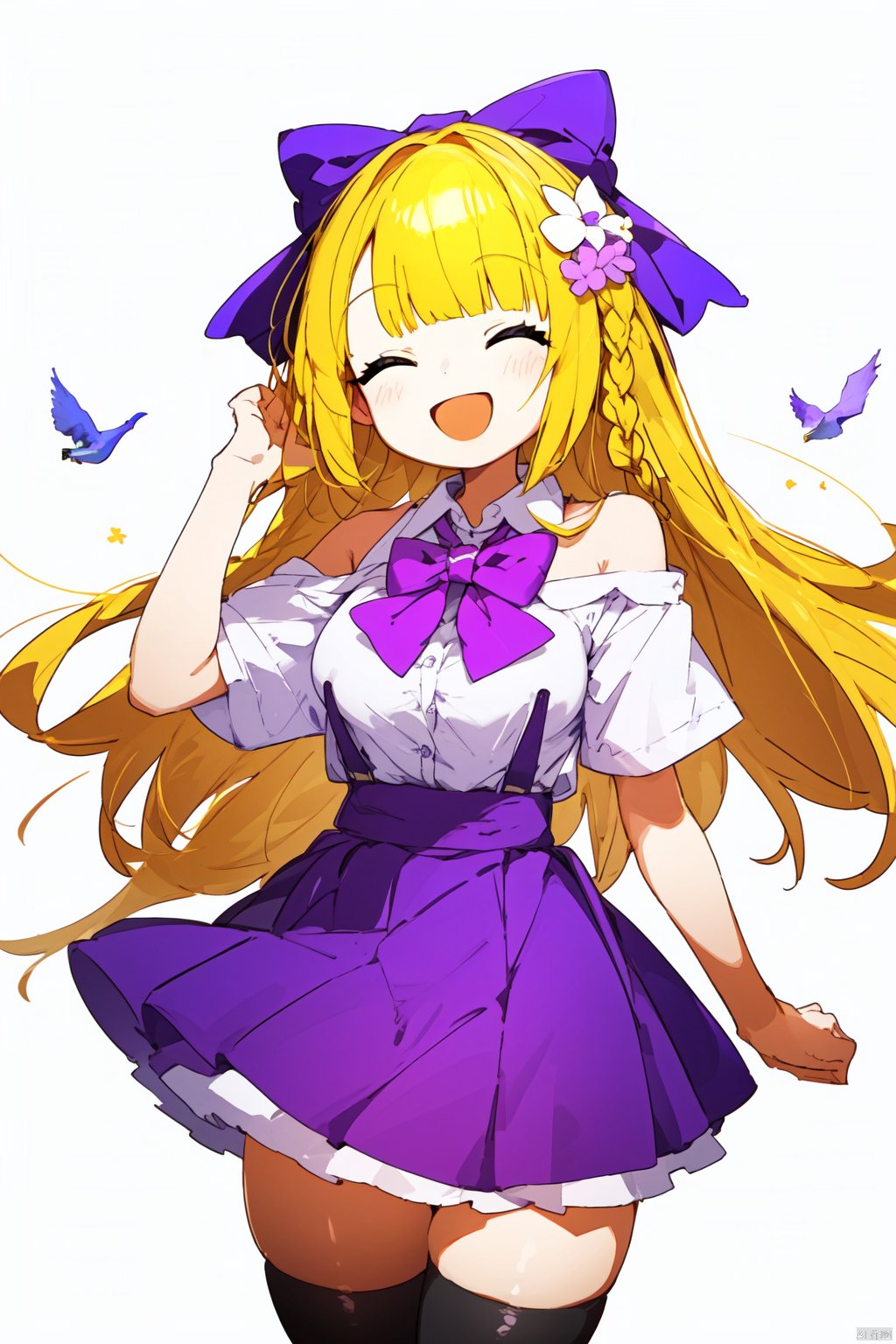 1girl,  skirt,  long_hair by 叫我浅笑大人就好了 on Tensor.Art