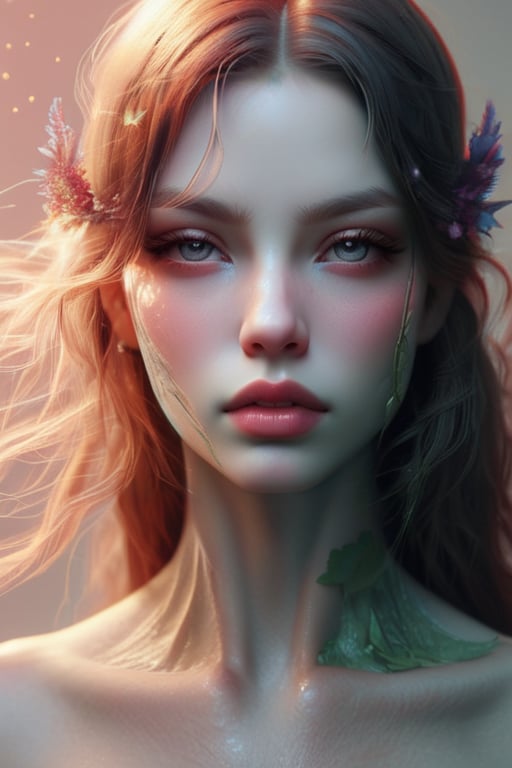 fantasy,fantastic,realistic,minimalism style, beauty,natural skin texture