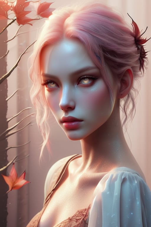 fantasy,fantastic,realistic,minimalism style, beauty,natural skin texture