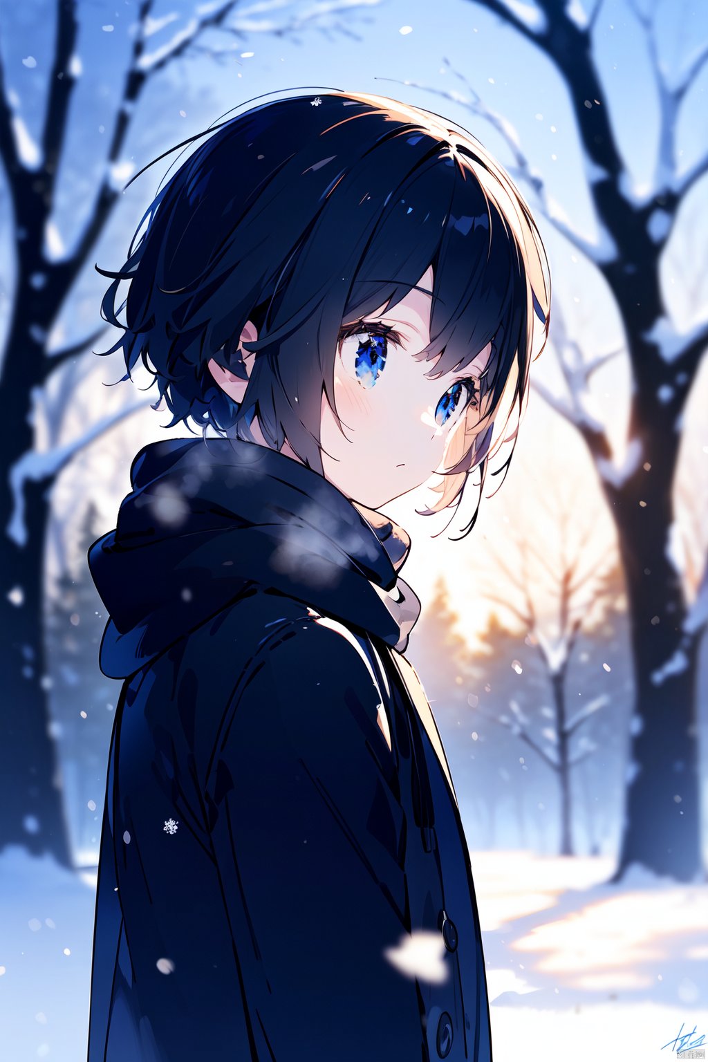 1girl,  solo,  scarf by 叫我浅笑大人就好了 on Tensor.Art