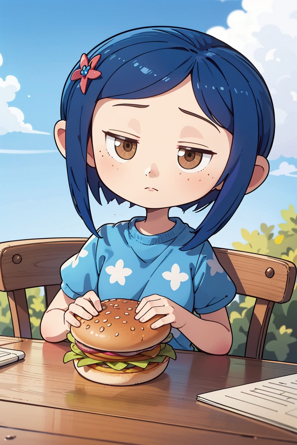 1girl,  solo,  table by user_704223368068517208 on Tensor.Art