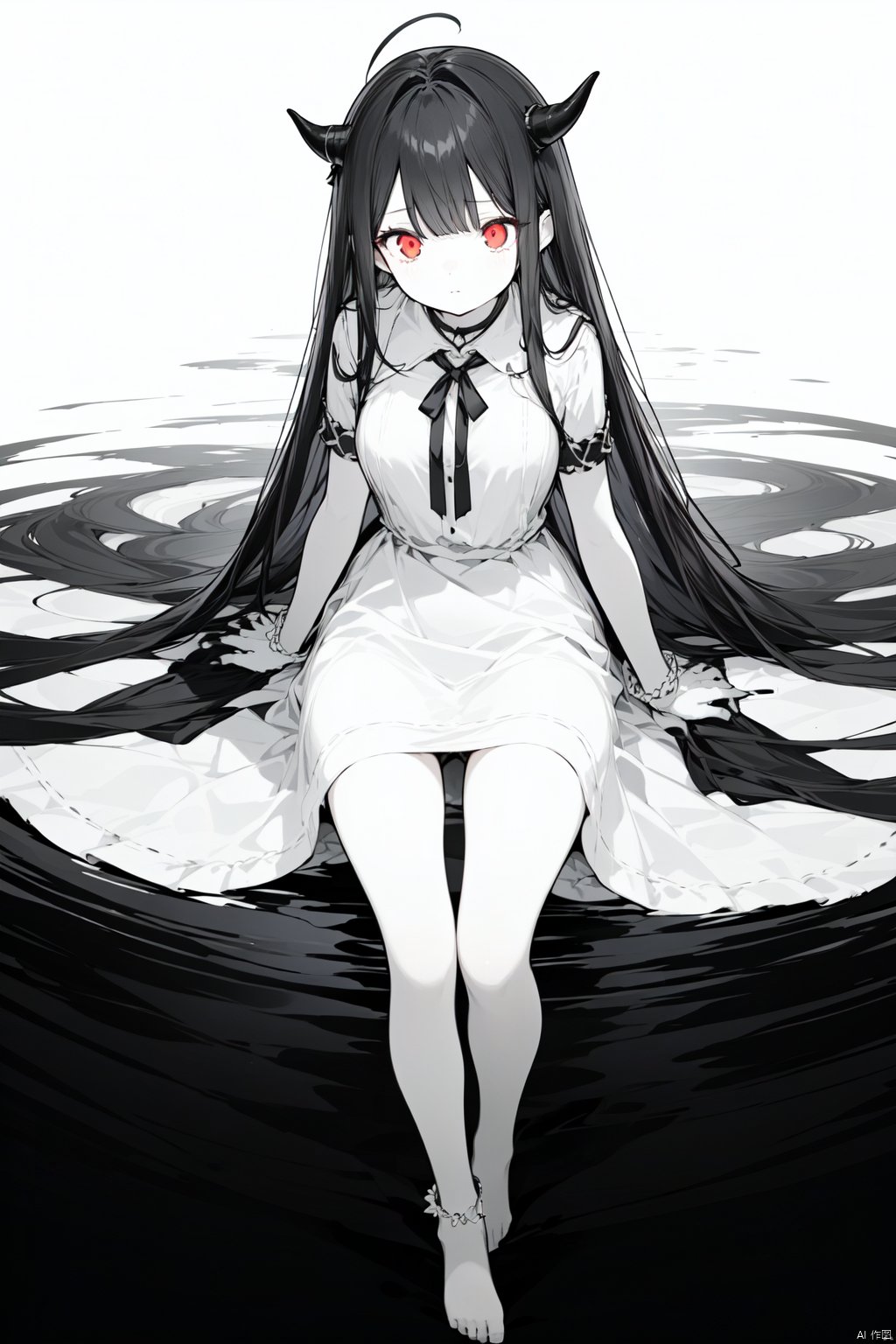 2girls,  abyssal_ship,  ahoge by 叫我浅笑大人就好了 on Tensor.Art