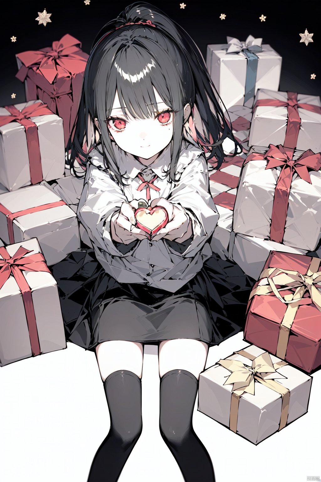 1girl,  bell,  black_hair by 叫我浅笑大人就好了 on Tensor.Art