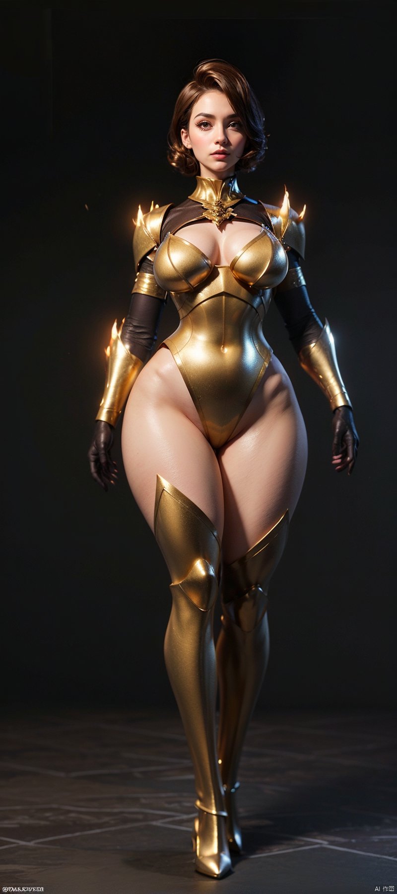 1 girl, flame body, masterpiece, top quality, beautiful and aesthetic:1.2, (1girl:1.3), (full body:1.5),looking at viewer, extreme detailed,cinematic lighting, story, best quality, colorful gradient,,SFW,Gigantic breasts thick thighs curvy,NSFW, broken armor.,NSFW_REVILVILL_LADYDIMITRESCU OWNWAIFU