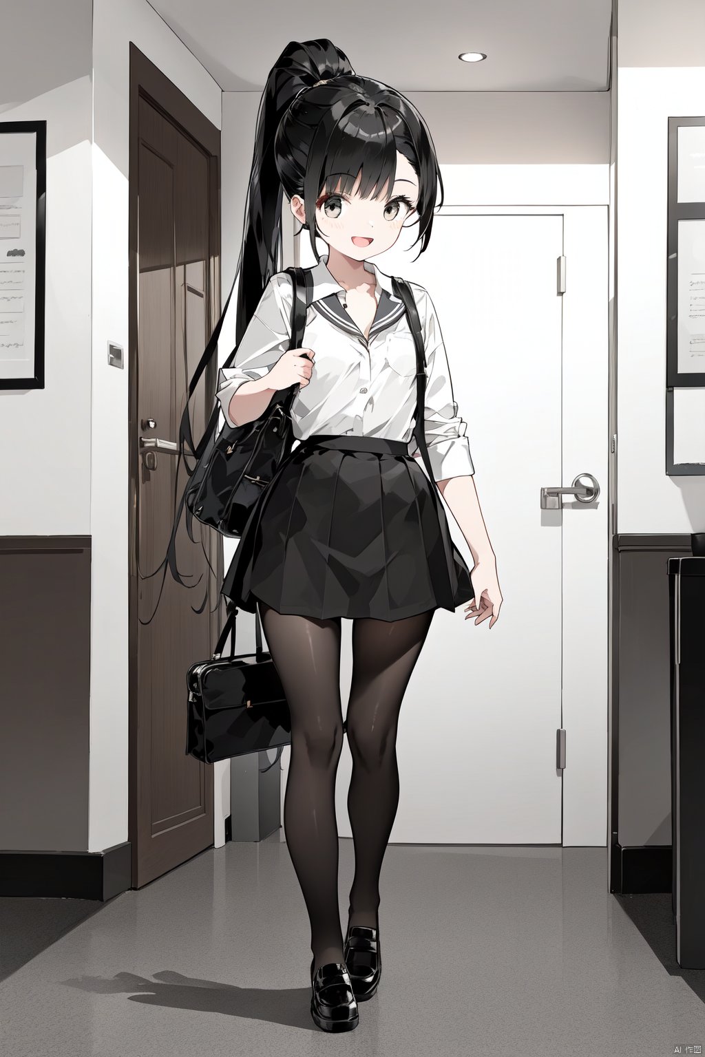 1girl,  bag,  bangs by 叫我浅笑大人就好了 on Tensor.Art