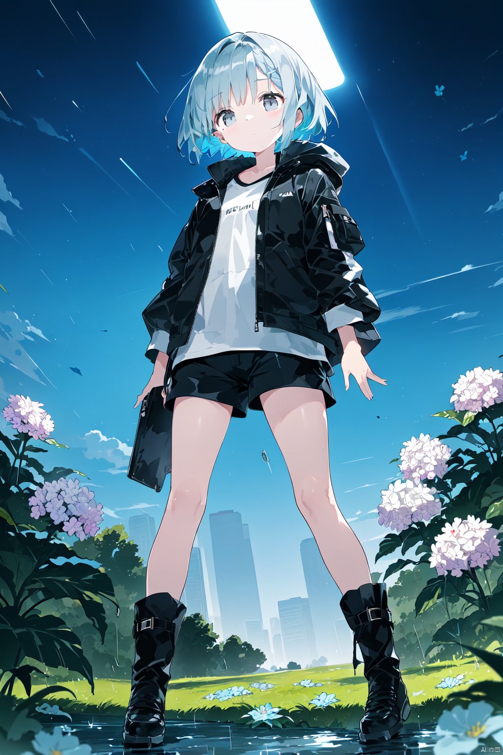 1girl,  solo,  flower by 叫我浅笑大人就好了 on Tensor.Art