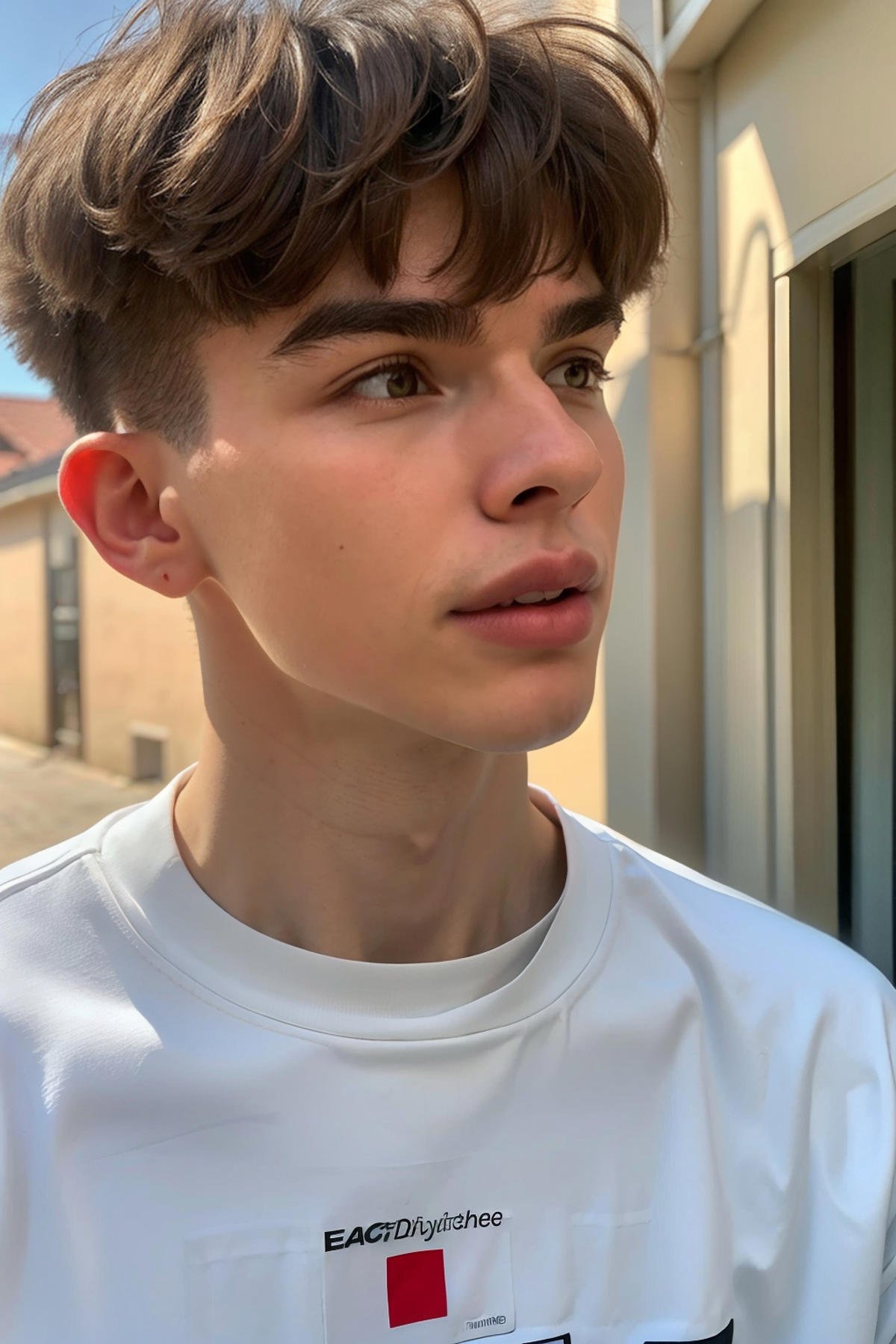 <lora:9B9F68A4BE:0.8> (Cartier Boy, Twink), (1boy, 22yo), (shy smile, full pouty lips), aesthetic, detailed face, trendy clothing, subsurface scattering, stunning alleyway environment, editorial design, key visual, RAW photo, dreamy soft focus, detailed photo, gorgeous, shallow depth of field, bokeh, volumetric lighting, iridescent skin, (surreal:0.4), hyper detailed photorealistic life-like accurate proportional 8k sharp focus, (accurate cinematic lighting), photorealistic detail