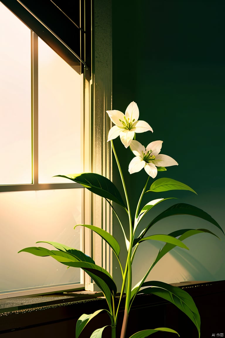 flower,  no humans,  leaf by Sec银河 on Tensor.Art