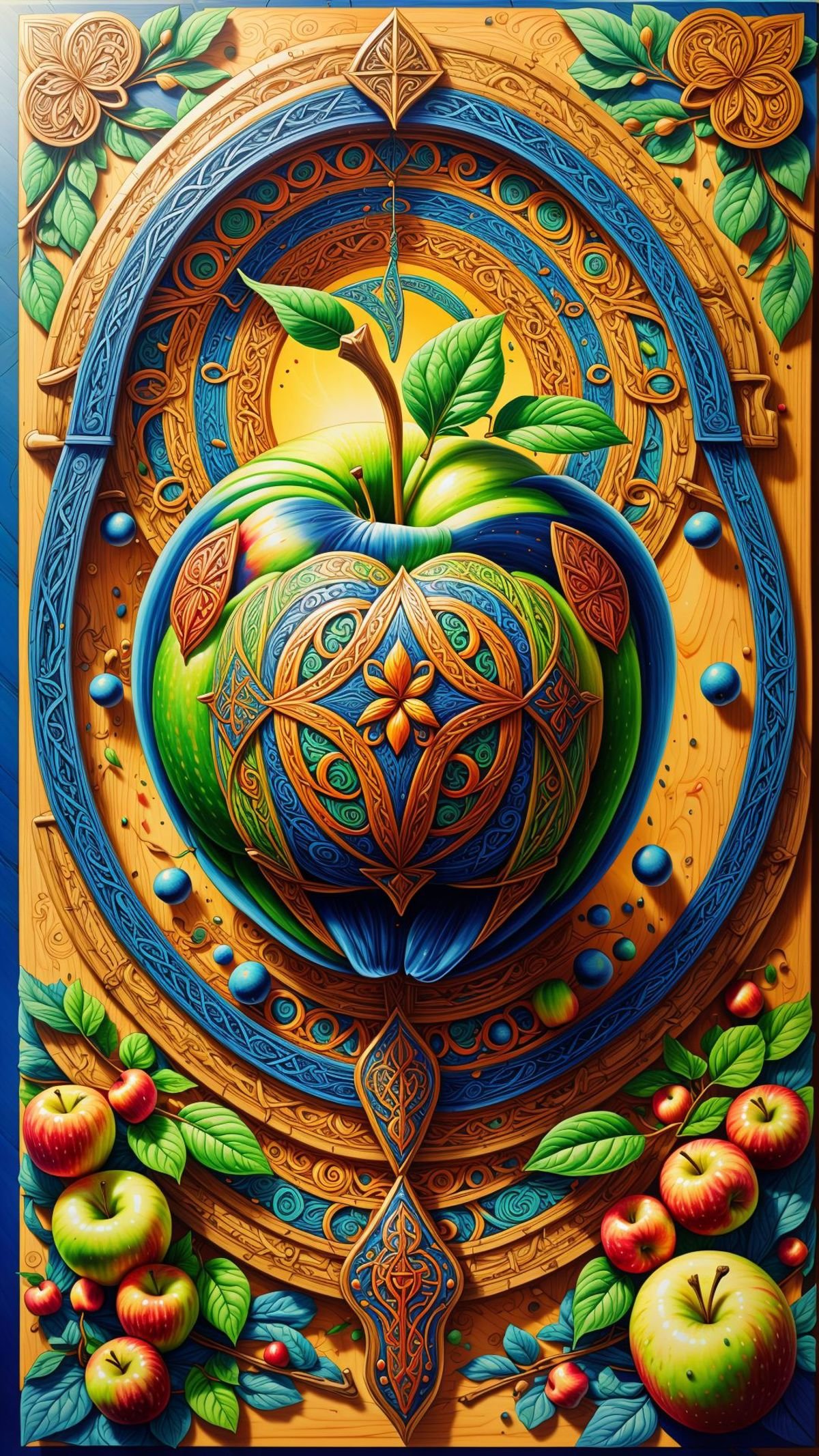 GaelicPatternStyle apple by mnemic on Tensor.Art