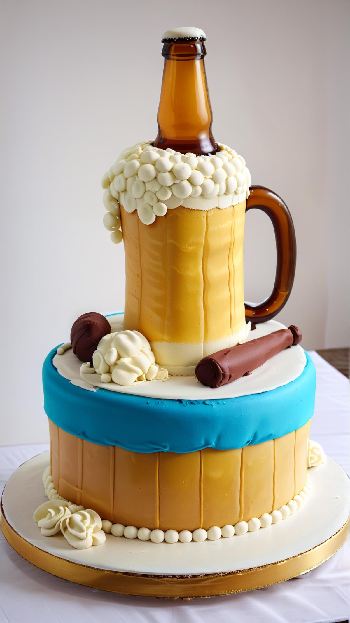 <lora:CakeStyleXL:1> CakeStyle beer, custom cake, birthday cake,