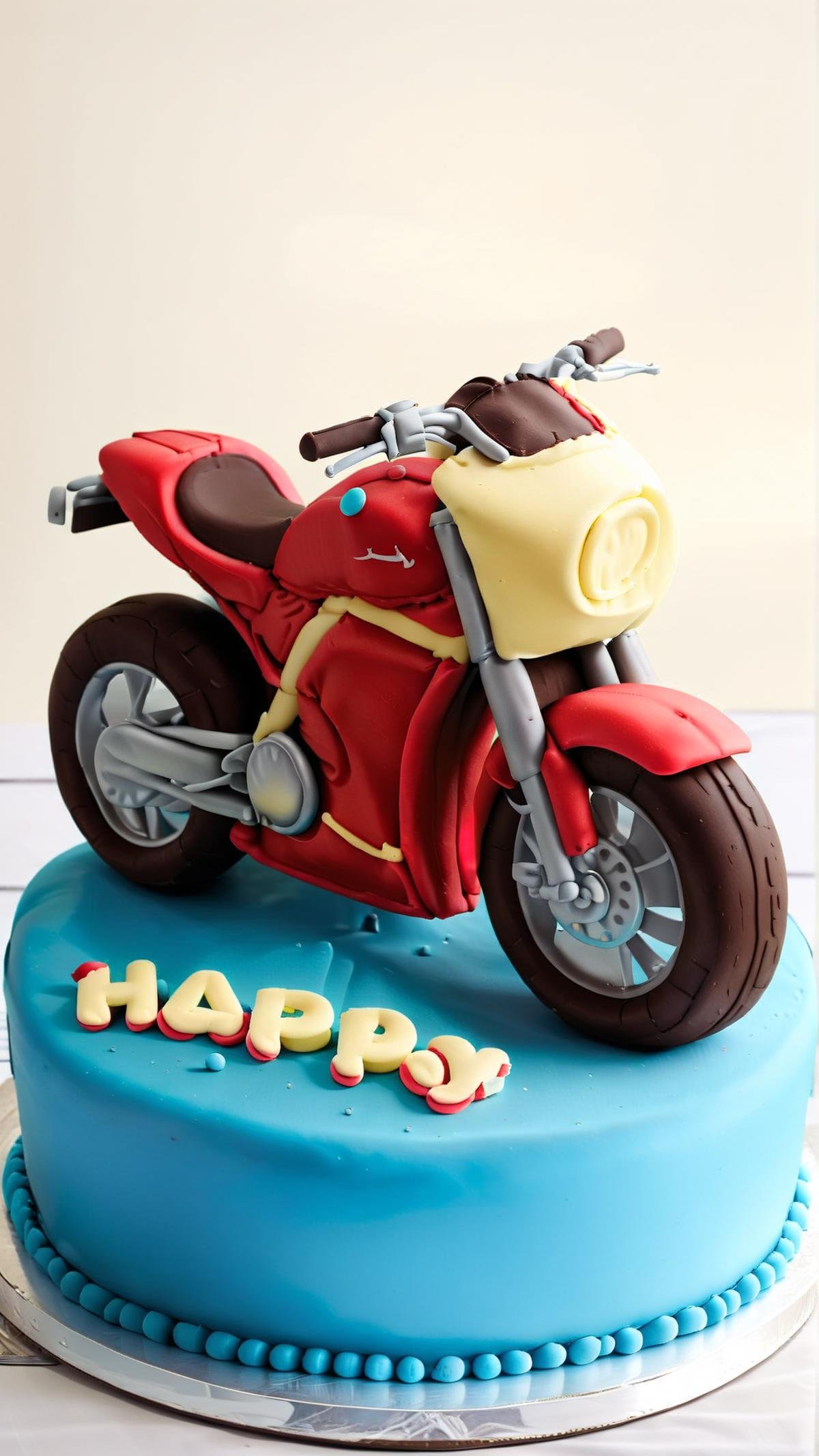 <lora:CakeStyleXL:1> CakeStyle motorbike, custom cake, birthday cake,