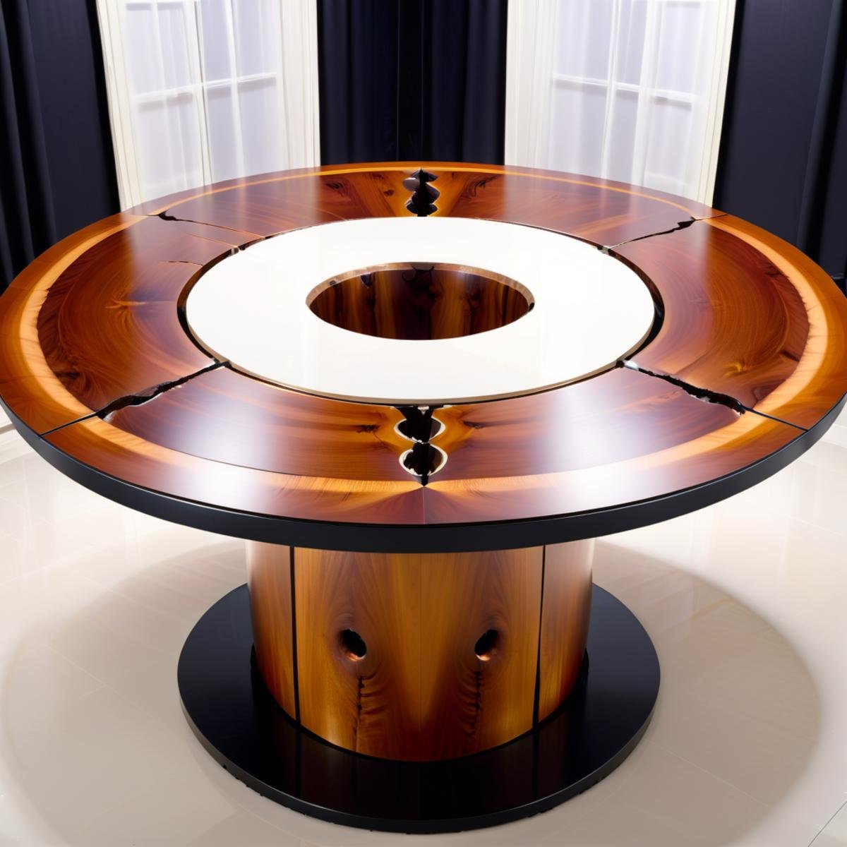 WrongHole Dining table by mnemic on Tensor.Art