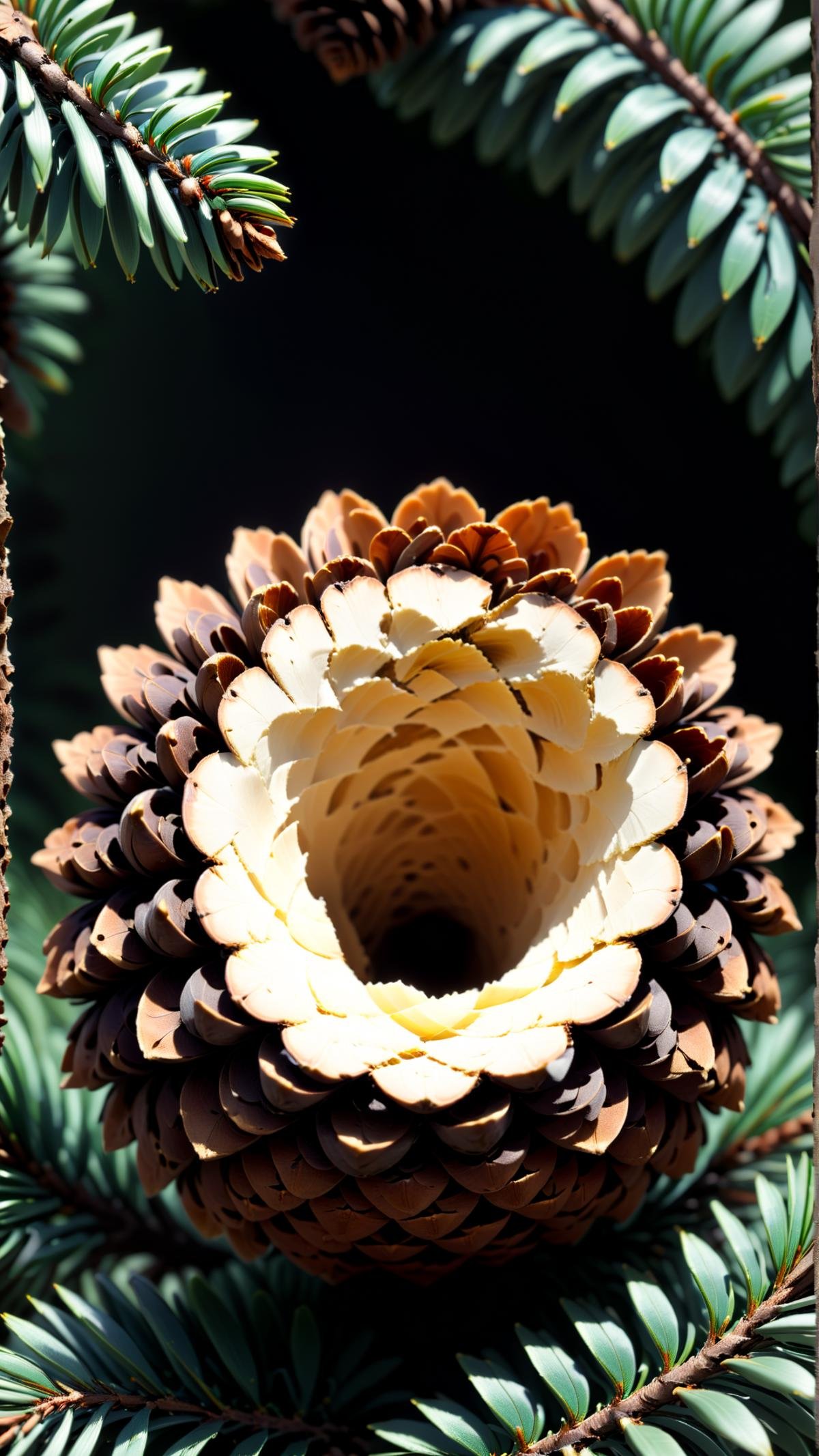 WrongHole pinecone by mnemic on Tensor.Art
