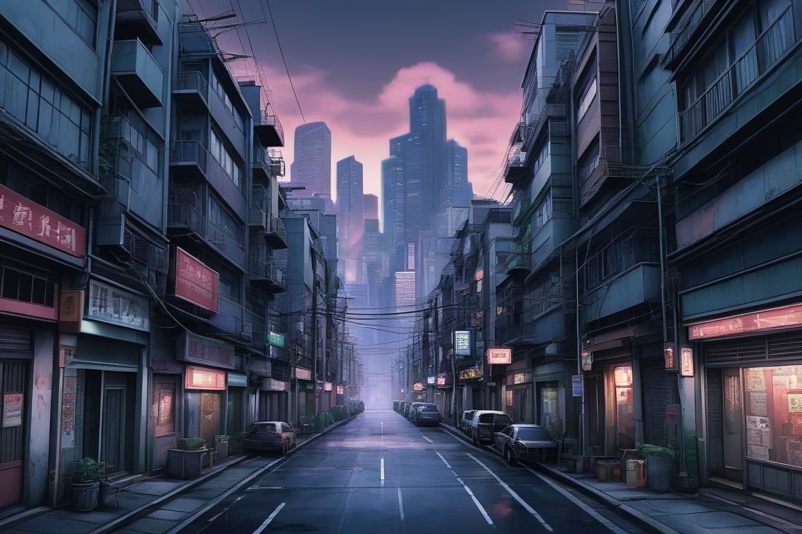 very aesthetic, absurdness, best quality, A digital illustration of a surreal Tokyo Ghoul background, intricate details