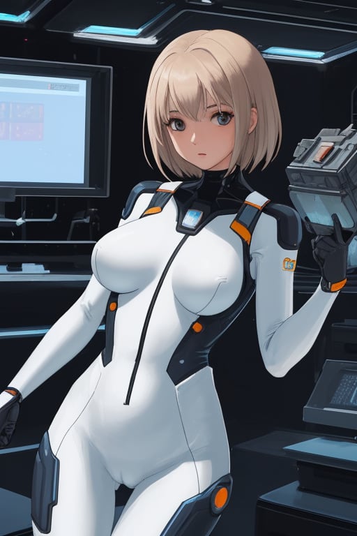 woman,  bodysuit,  science fiction by Dddokter on Tensor.Art