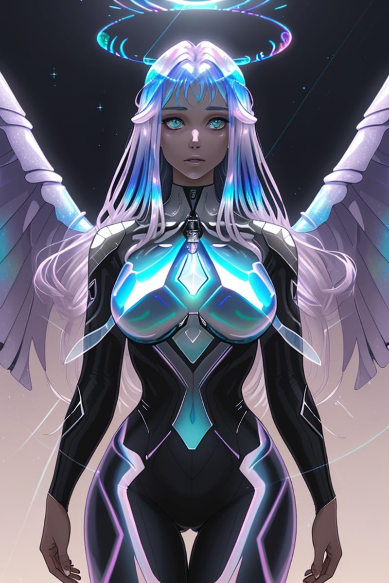 woman,  wings,  halo by Dddokter on Tensor.Art