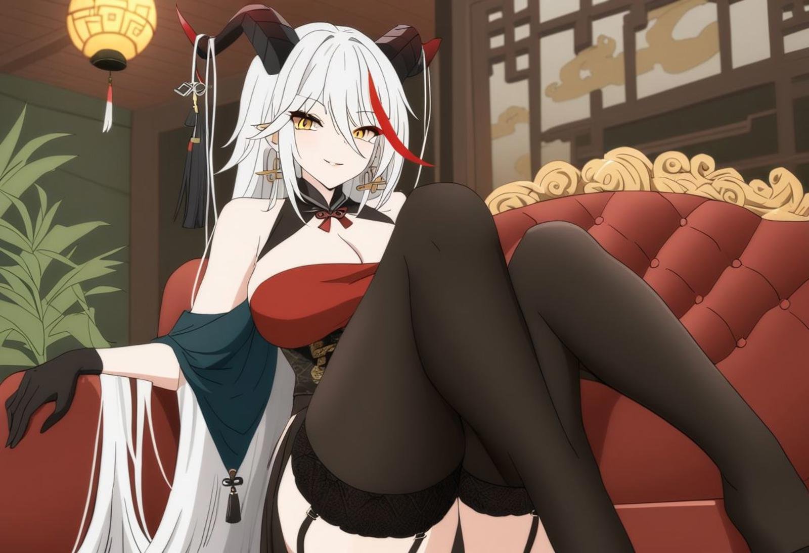 Azur Lane Slow Ahead Style,  1girl,  aegir \(azur lane\) by Sylsatra on Tensor.Art