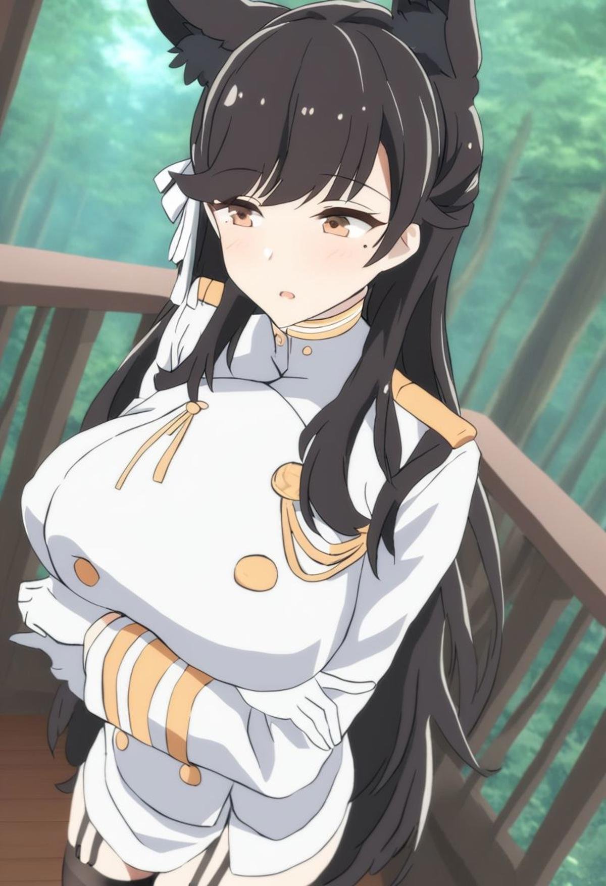Azur Lane Slow Ahead Style,  atago_\(azur_lane\),  brown eyes by Sylsatra on Tensor.Art