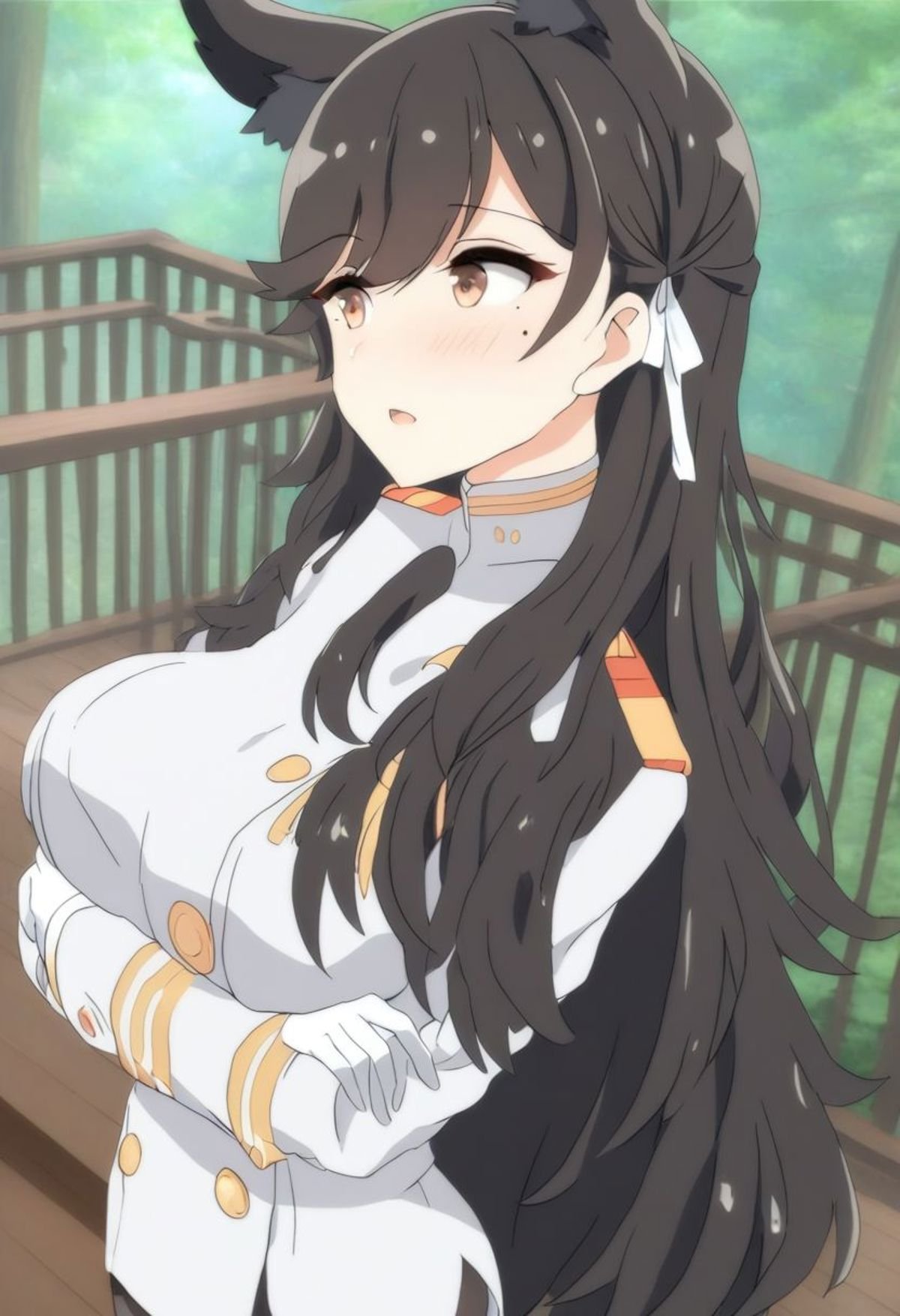 Azur Lane Slow Ahead Style,  atago_\(azur_lane\),  brown eyes by Sylsatra on Tensor.Art