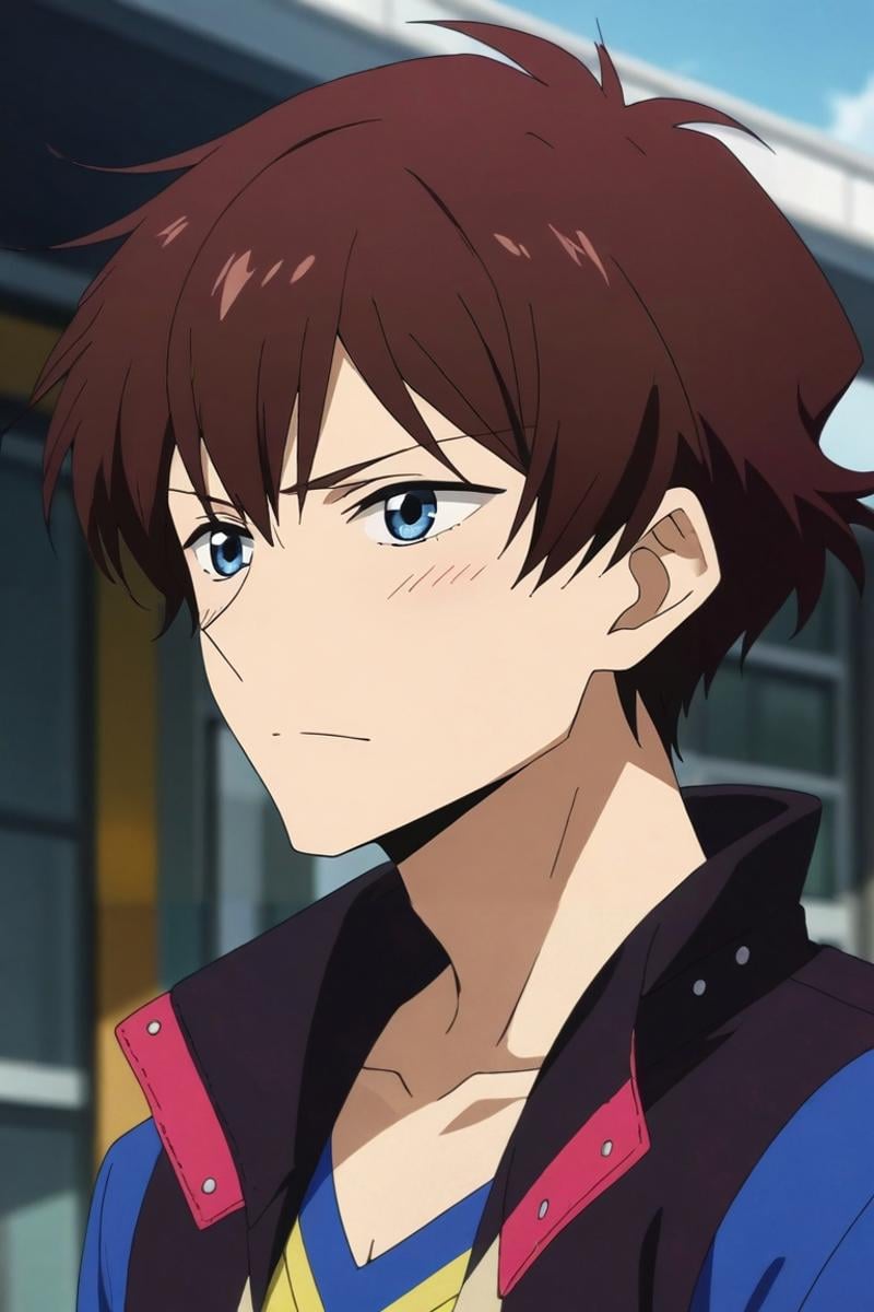 score_9, score_8_up, score_7_up, source_anime, rating_safe, intricate details, anime screencap, , , , depth of field, 1boy, solo, male focus, <lora:nice_hamatora_pony:0.82>, nice_hamatora, brown hair, blue eyes, , , , , <lora:sdxl_lightning_8step_lora:1>