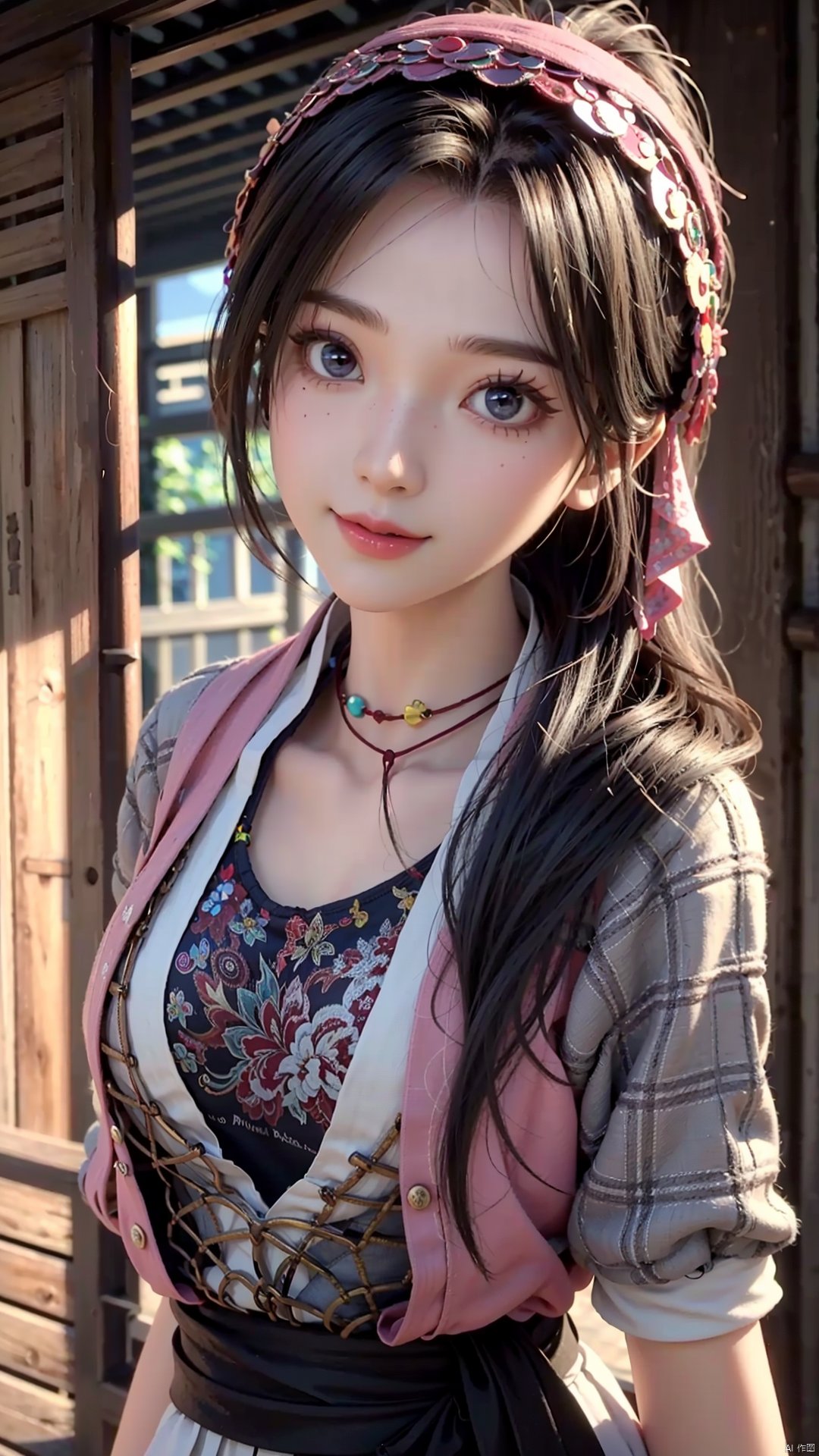 1girl,  solo,  jewelry by Tim_Yi on Tensor.Art