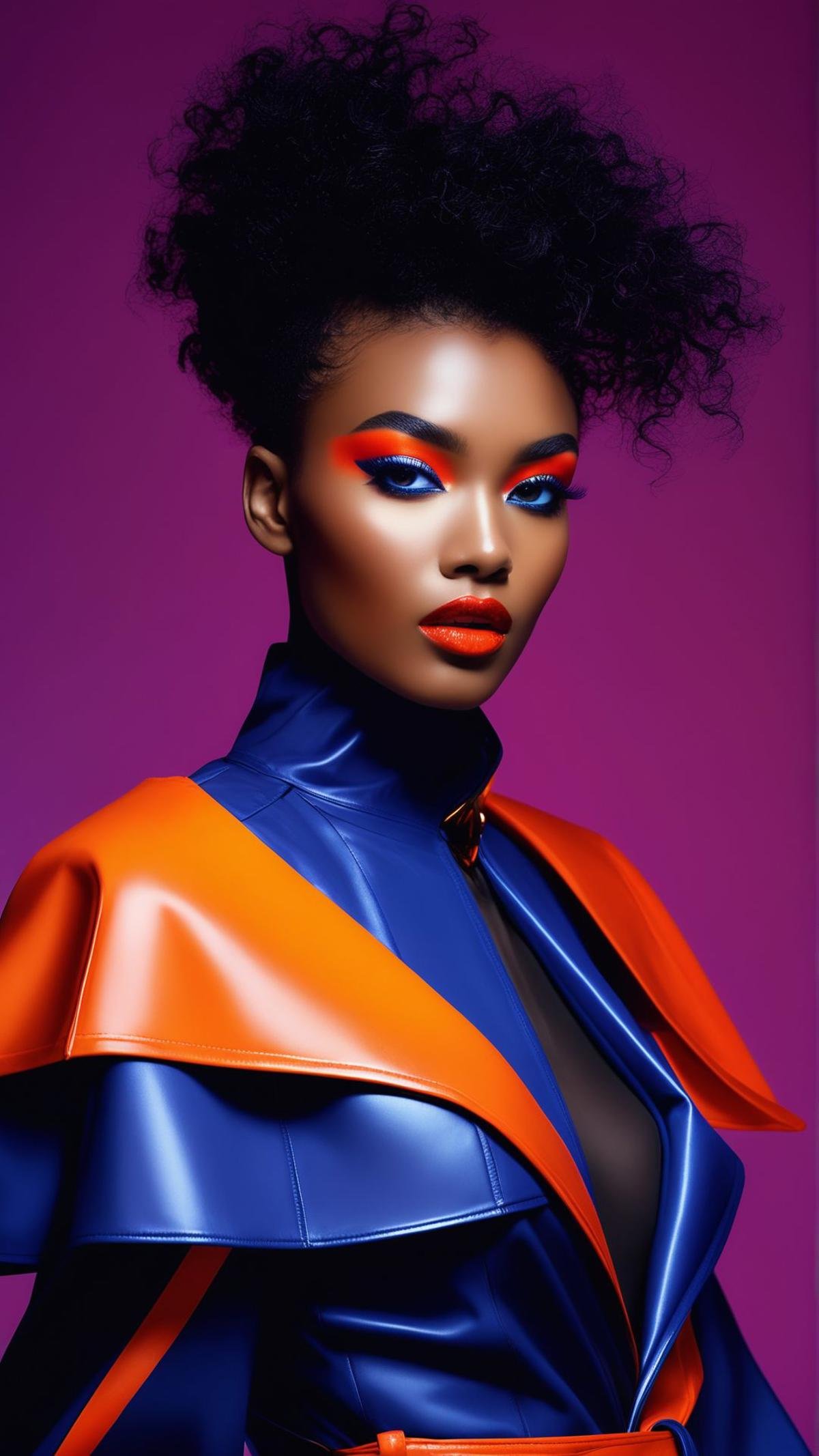 fashion photography,  high fashion model,  avant-garde outfit by AIDigitalMediaAgency on Tensor.Art