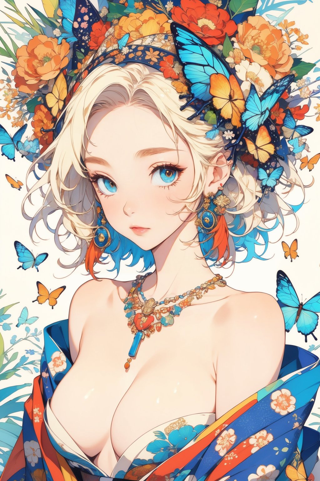 busty and sexy girl,  8k,  masterpiece by APOLLONYN on Tensor.Art