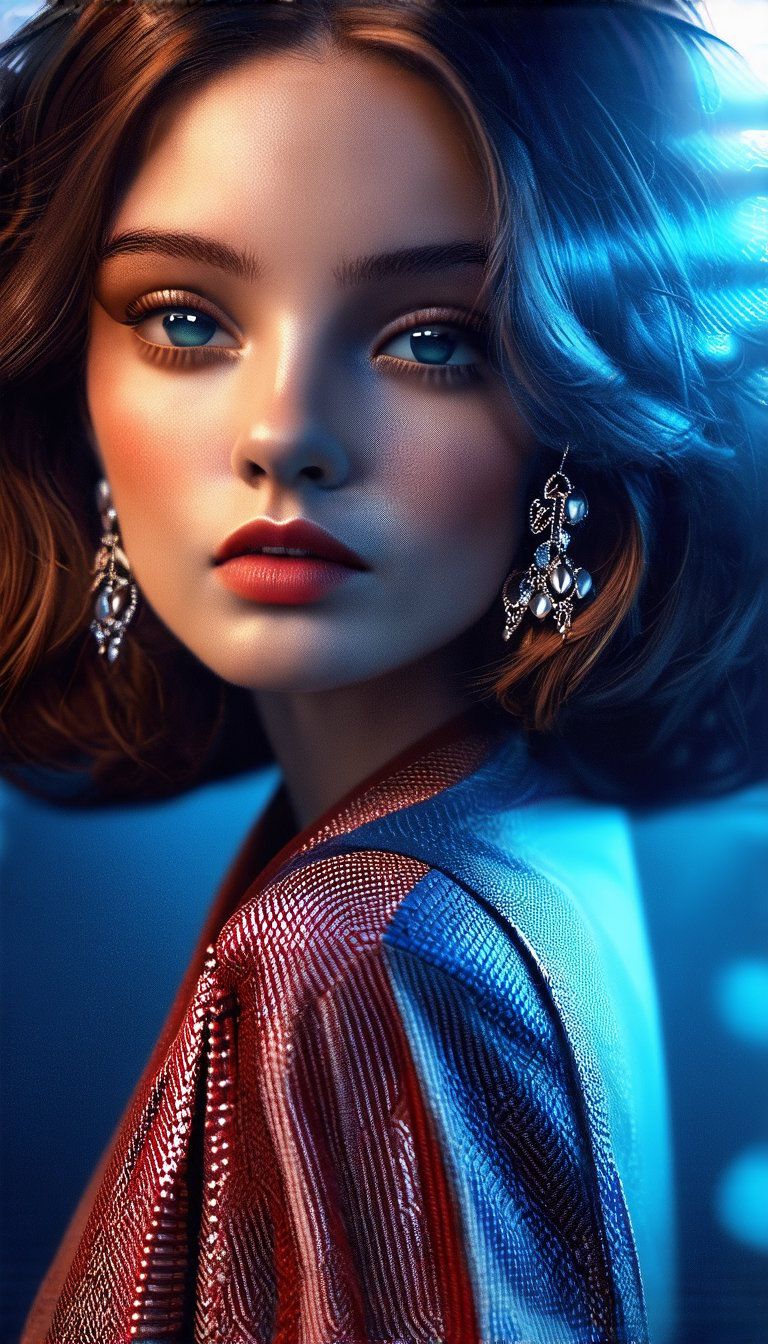 (1girl, a mix of vintage and modern fashion, unique accessories, a matching background, beautiful and dramatic lighting), detailed textures, high quality, high resolution, high precision, realism, color correction, proper lighting settings, harmonious composition, Behance Works,1girl,1girl_neo