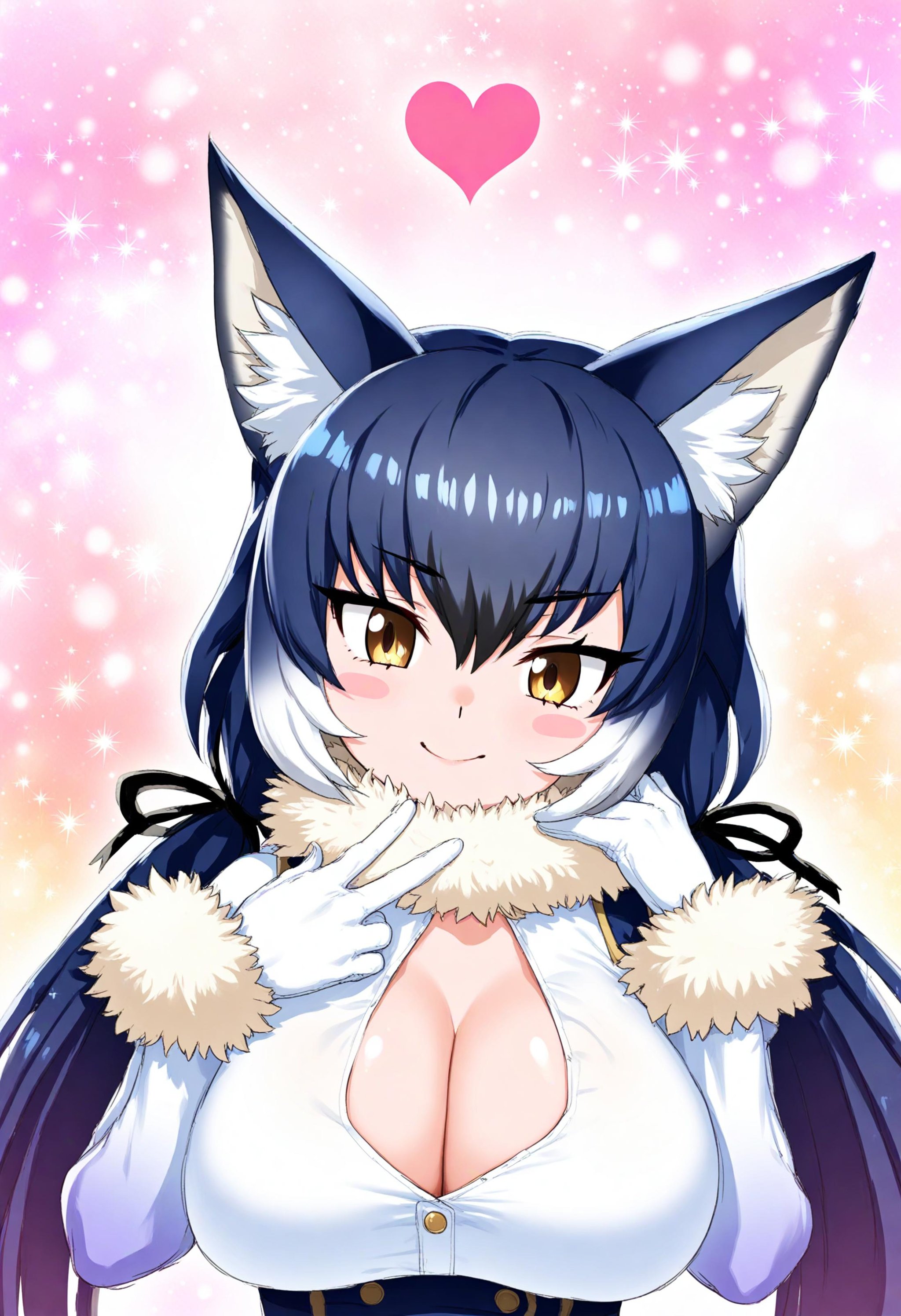 1girl,  dire wolf \(kemono friends\),  kemono friends by 青龍聖者@bdsqlsz on Tensor.Art