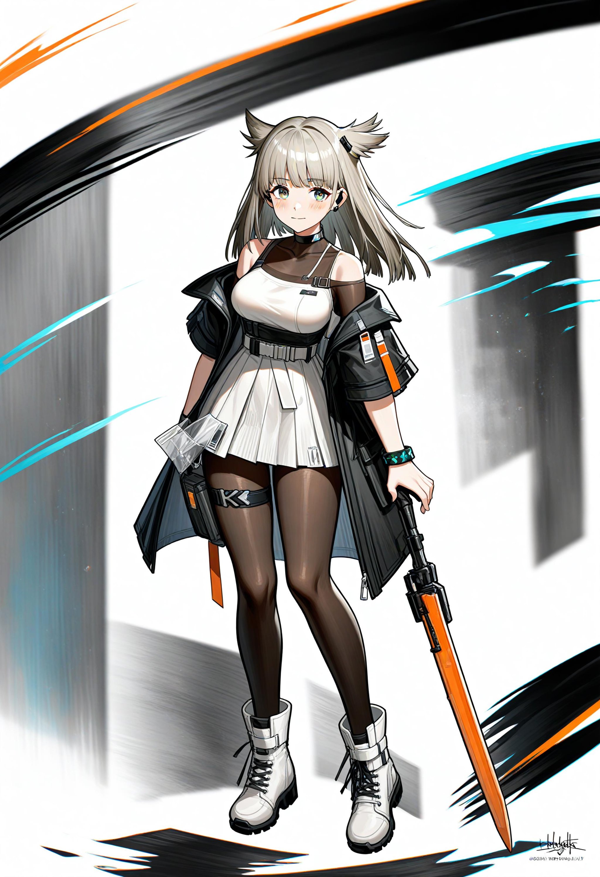 1girl,  perlica \(arknights\),  arknights by 青龍聖者@bdsqlsz on Tensor.Art