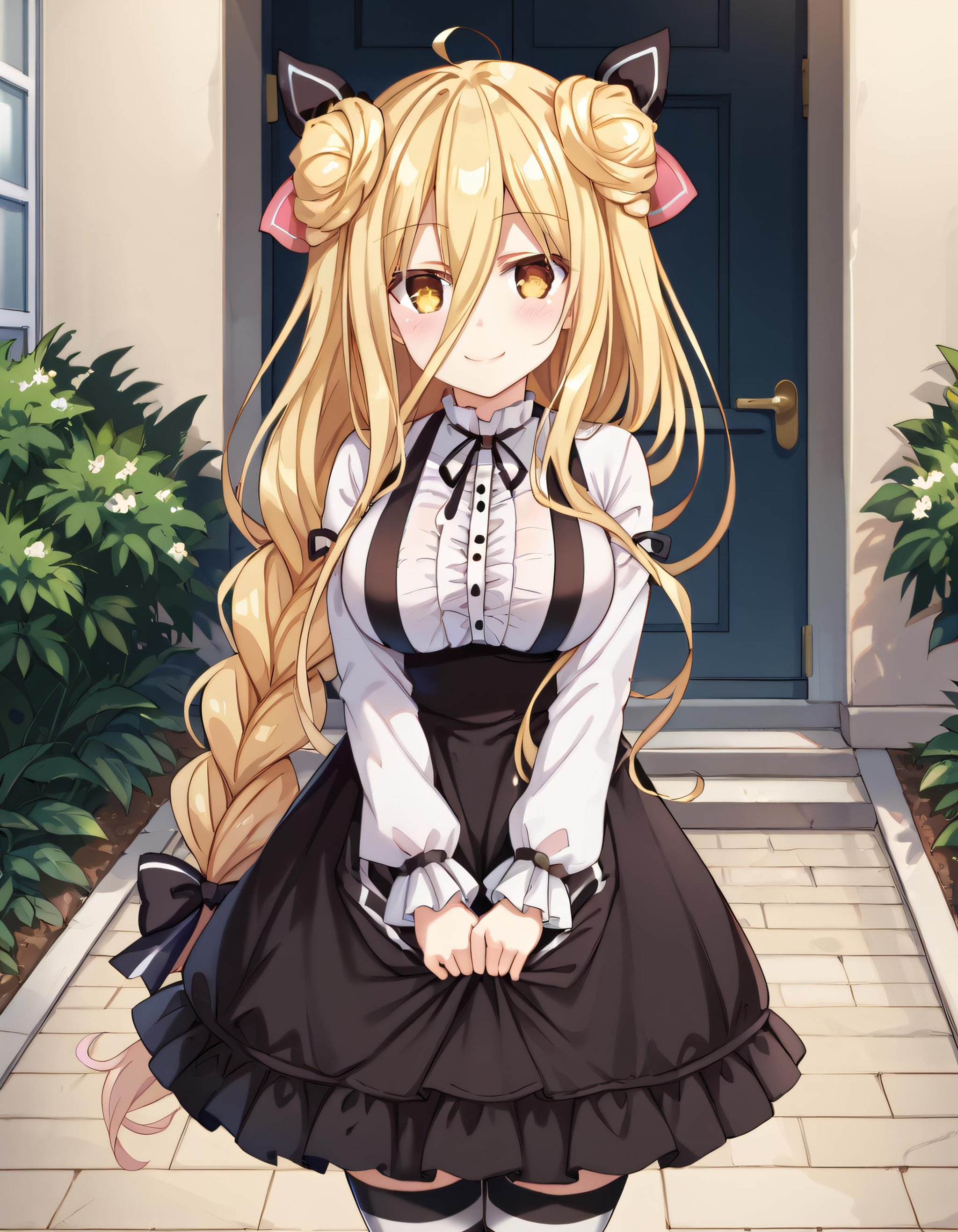 Mukuro,  solo,  hairstyle2 by C2P on Tensor.Art