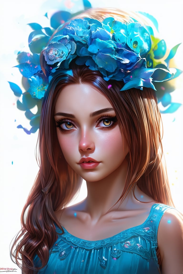 hyperrealistic digital painting by Jeremiah Ketner and Charlie Bowater and Stanley Artgerm and Thomas Saliot and J. Scott Campbell, shallow depth of field, bokeh, full body