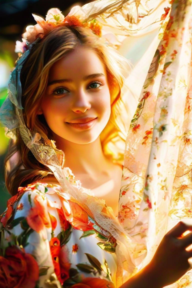 (extreme close up:1.4), (face focus:1.4),(side face:1.4)),(1girl surrounded by soft_light:1.4), (backlighting:1.4), (lighting),(flowing fabric:1.3), ((Floral_summer_dress:1.4),(Straw_hat:1.3)),
(masterpiece), realistic, HDR, highly detailed, 8k, raw photo,
ambient occlusion, natural, harmonious composition, warm tones, fine art photography,