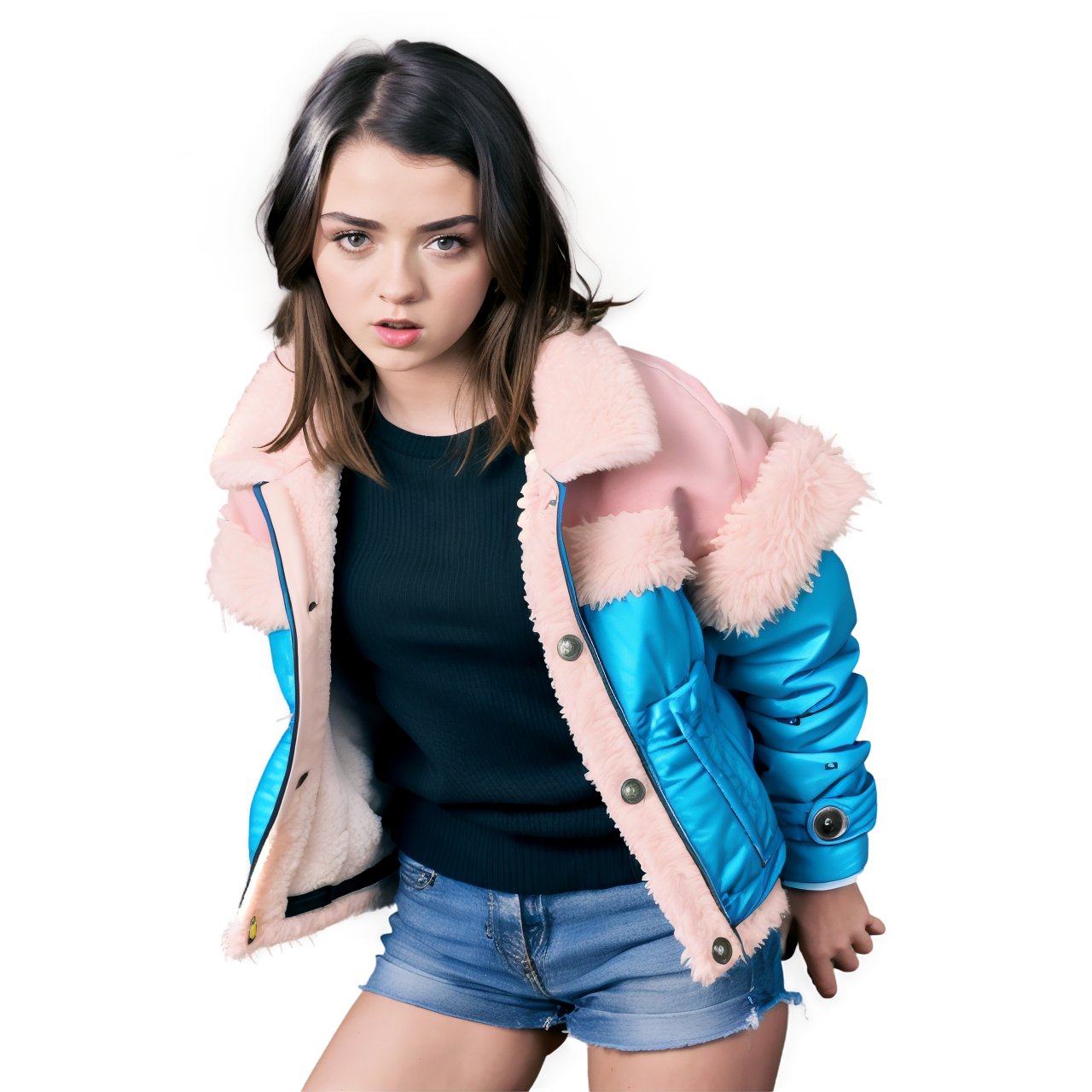 RAW photo,  creative fashion photoshoot featuring a girl by TheWorkshopGuy™ on Tensor.Art