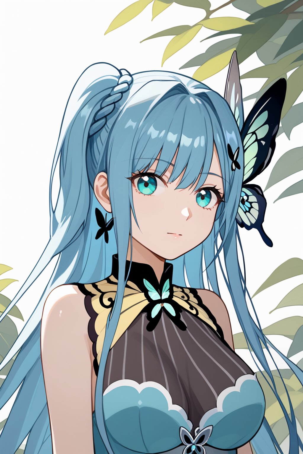 1girl,  hair ornament,  bangs by preter on Tensor.Art