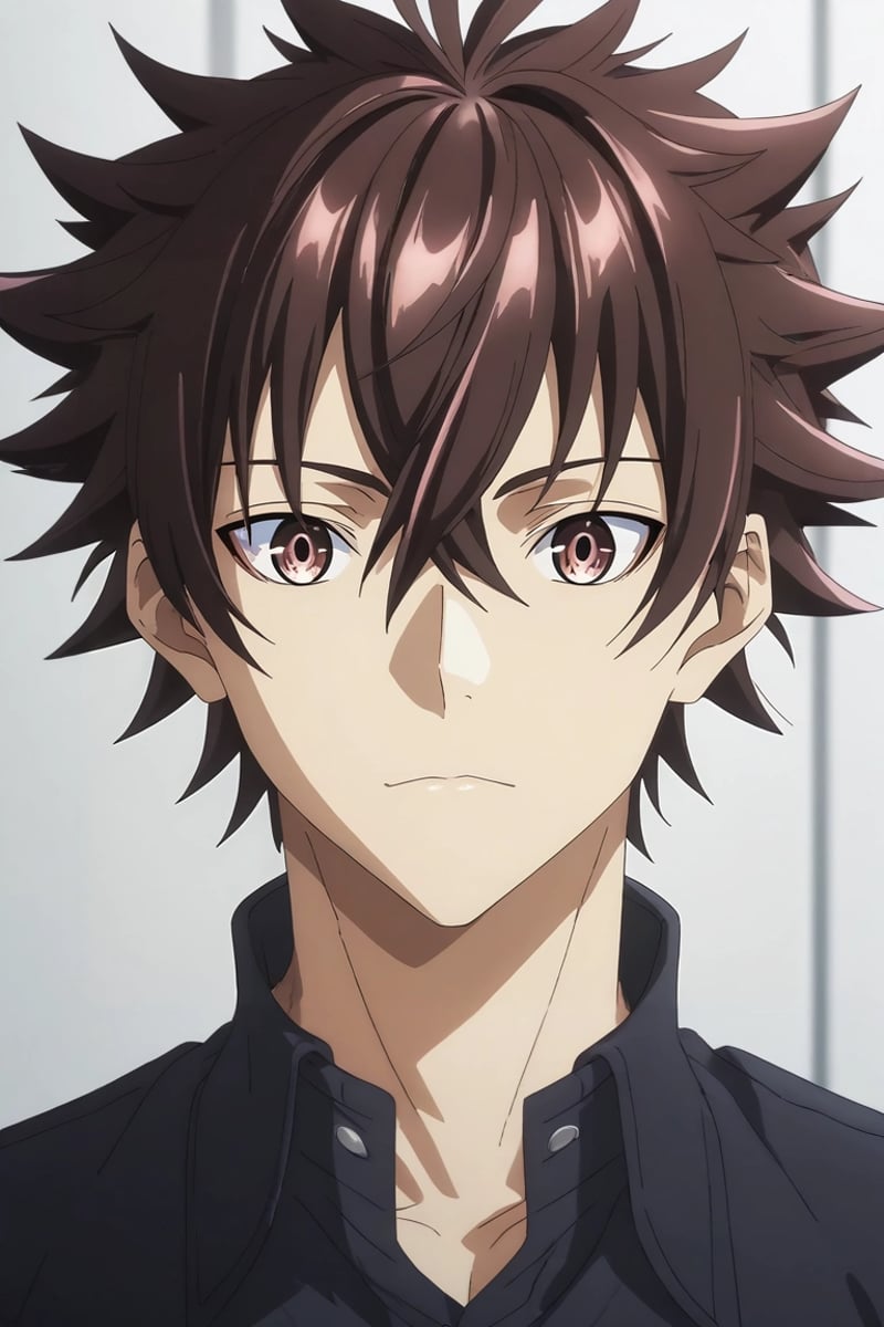 score_9, score_8_up, score_7_up, source_anime, rating_safe, , anime screencap, , official style, , , 1boy, solo, male focus, <lora:yuuya_tenjou_pony:0.94>, yuuya_tenjou, brown hair, brown eyes, short hair, hair between eyes, spiked hair, bangs, , , <lora:sdxl_lightning_8step_lora:1>