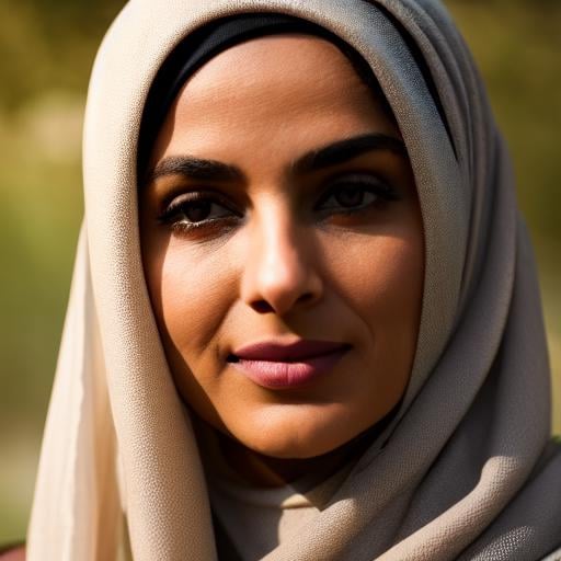 cinematic film still of  <lora:hijab_1.5:1>a beautiful woman wearing a hijab poses for a picture Hijab style, shallow depth of field, vignette, highly detailed, high budget, bokeh, cinemascope, moody, epic, gorgeous, film grain, grainy